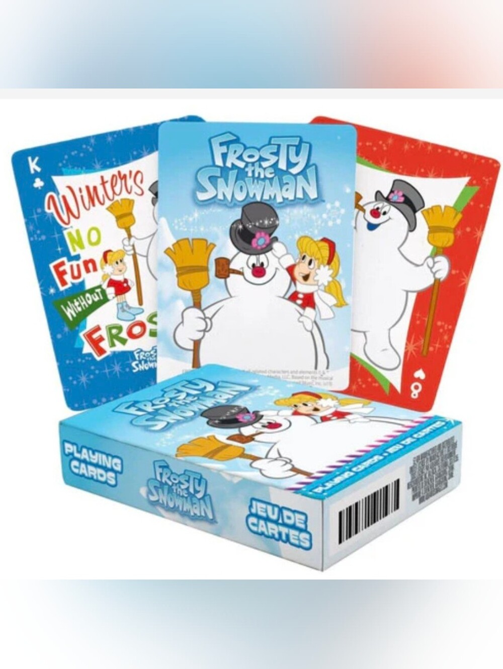 Frosty The Snowman Playiny Cards